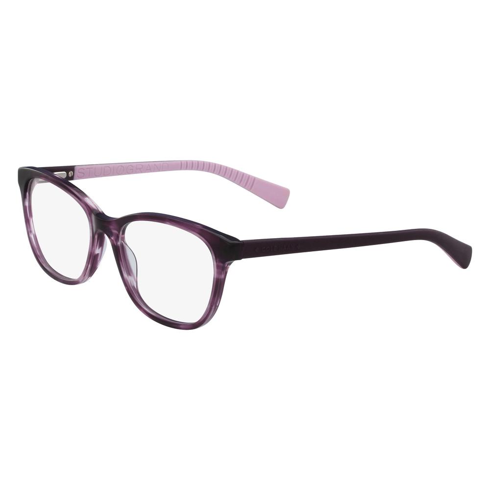 Cole Haan CH5019 Eyeglasses 505 Purple Horn 52mm
